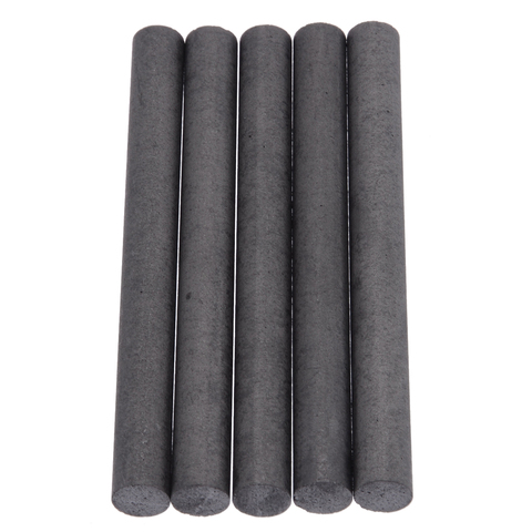 Varillas de grafito negro Mayitr, 5 uds., 99.99%, varillas de carbono, varillas de cilindro, barras industriales, 100mm x 10mm ► Foto 1/6
