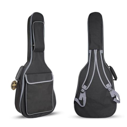 Bolsa para guitarra acústica de tela Oxford de 40/41 pulgadas, mochila impermeable de 10mm de algodón, correas de hombro dobles, funda suave acolchada ► Foto 1/6