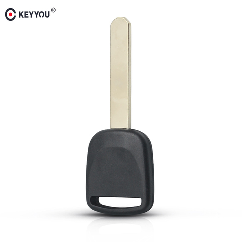 KEYYOU 10X de carcasa de llave a distancia de coche transpondedor ignición para Honda CR-V XR-V de acuerdo con la ciudad de Jade Fob No Chip ► Foto 1/6