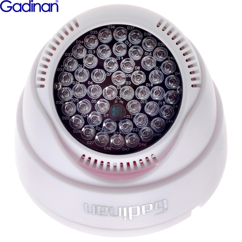 Gadinan-Lámpara Led de asistencia infrarroja para vigilancia de seguridad, 12V, 48 Uds., IR, 60 grados, placa LED CCTV, 850nm ► Foto 1/6