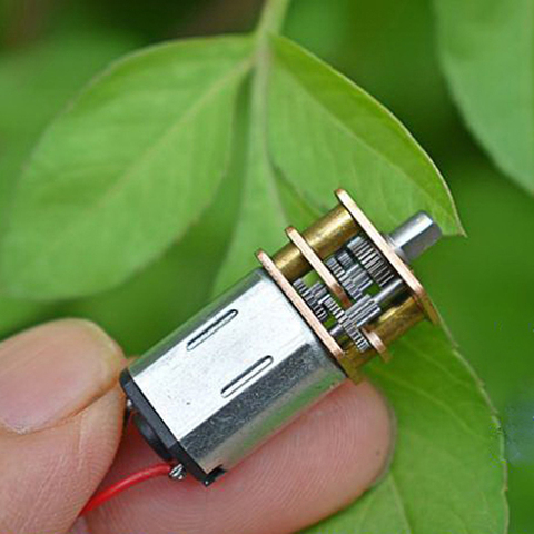 DC 5V 28RPM Motor de baja velocidad Micro Mini N20 Full Metal engranaje para Motor ► Foto 1/6