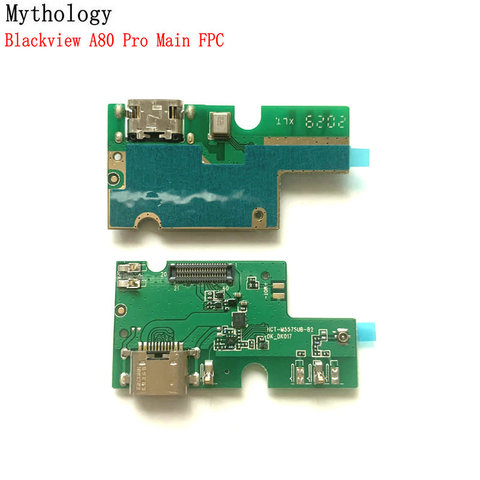 La mitología Blackview A80 pro Original USB placa base para Cable flexible conector de 6,49 