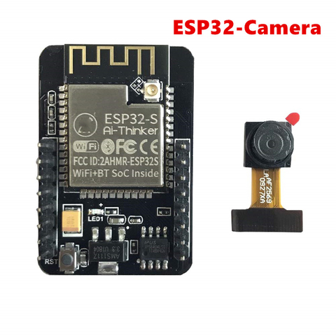 Módulo de ESP32-CAM WiFi esp32 cam ESP-32S, placa de desarrollo de WiFi ESP32 CAM 5V Bluetooth con módulo de cámara OV2640 ► Foto 1/6