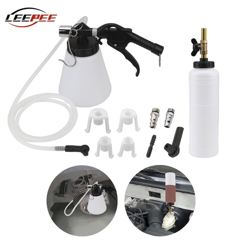 Kit de drenaje de bomba de purga de freno para coche, accesorios para coche, 1L, 0,75 l, tubos de depósitos de aceite, herramientas de reparación, reemplazo automático, gran capacidad ► Foto 1/6