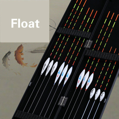 Conjunto de flotador de Pesca llamativa para miopía, suministros de equipo de pesca, flotador de pesca, con caja ► Foto 1/5