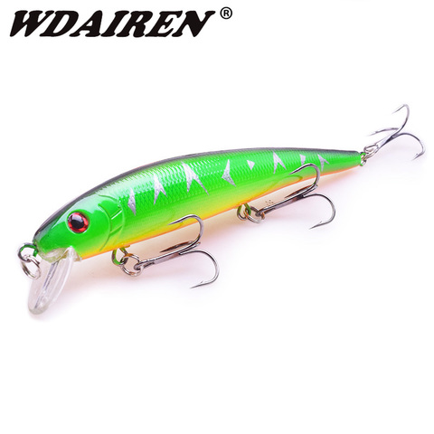 1 Uds Minnow cebos de Pesca para hundir Wobblers 130mm 19,5g Artificial de plástico duro de cebos Crankbait carpa Bass Pesca aparejos de Pesca ► Foto 1/6