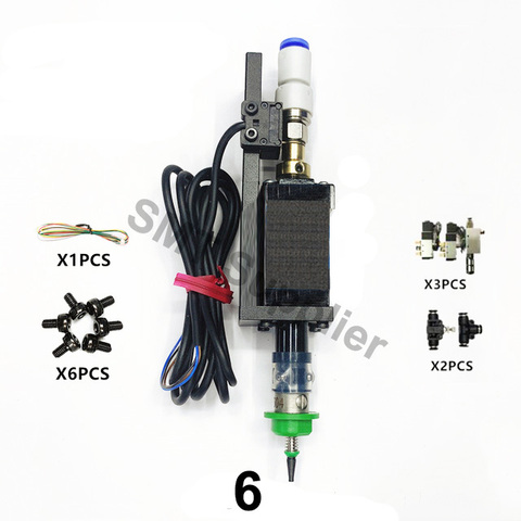 Motor paso a paso SMT cabeza Nema8 eje hueco paso a paso para Pick Place HEAD SMT DIY Mountor 5mm conector especial boquilla rotativa Junta ► Foto 1/6