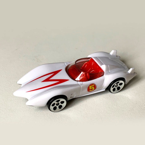 Coches deportivos de escala 1:64, ruedas de velocidad, Racer MACH 5 GO, modelos fundidos a presión, juguetes de aleación de fundido a presión, regalos coleccionables ► Foto 1/6