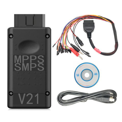 MPPS V21 con Chip ECU Tuning MAIN + TRICORE + MULTIBOOT con Breakout Tricore Cable ECU Flasher ► Foto 1/5