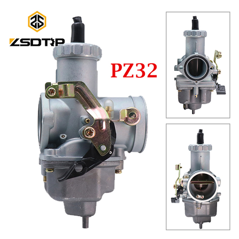 ZSDTRP-carburador de 32MM con Cable y acelerador, palanca con Cable para motor de 250cc y 300CC, KF PZ32 ► Foto 1/6