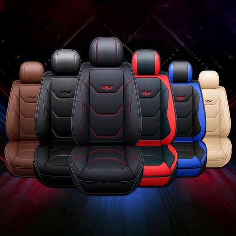 Cubierta Universal de asiento de coche para Toyota Camry sedán Corolla Rav4 Auris Prius Yalis Avensis Kluger Hilux funda para cojín de asiento Protector ► Foto 1/6