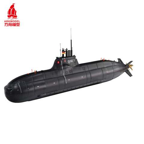 ARKMODEL-barco en forma de U con Control remoto, barco alemán de submarinismo, escala 1:48, U31, 1/48 tipo 212 A ► Foto 1/6