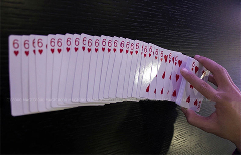 Cartas mágicas Svengali para niños, cartas de juego de átomo, trucos de magia de calle de primer plano, trucos de magia de escenario, Chico, puzle ► Foto 1/3