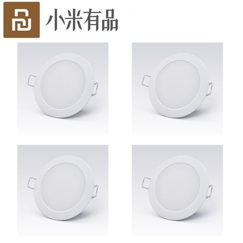 Venta al por mayor xiaomi mi jia smart downlight funciona con mi aplicación DE INICIO control remoto inteligente blanco y luz cálida mi teléfono cambio de luz inteligente ► Foto 1/6