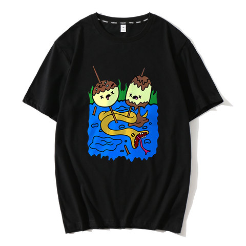 La Princesa chicle Rock camiseta aventura tiempo camiseta hombres camiseta Finn y camiseta Jake para hombre divertido Marceline T camisa para los hombres ► Foto 1/6