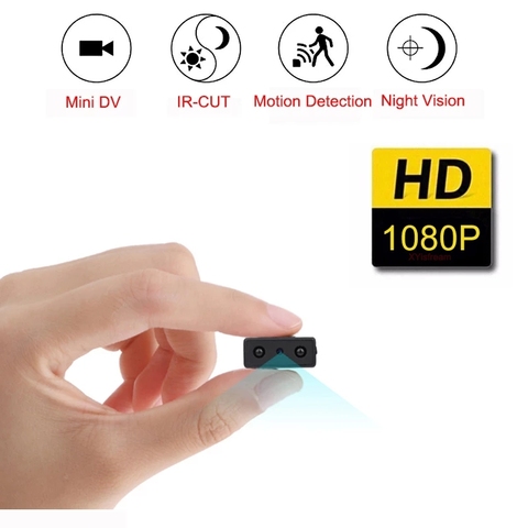 Mini cámara secreta Full HD 1080P seguridad videocámara noche visión Micro cam de detección de movimiento Video y sonido grabadora ► Foto 1/6