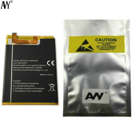 AVY batería Original para Blackview BV5500 y BV5500 pro 4400mAh 5,5 