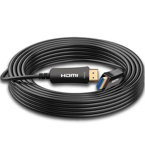 Cable óptico HDMI 2,0 macho a macho, 4K @ 60HZ HDR 3D HEC CEC HDCP 2,2 para HDR TV LCD portátil PS3, proyector, ordenador ► Foto 1/6