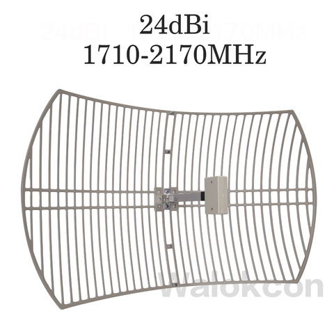 20dBi de alta ganancia GSM DCS 1800mhz 4G LTE 1800 Antena de rejilla externa N antena femenina al aire libre para teléfono móvil señal de refuerzo repetidor ► Foto 1/6