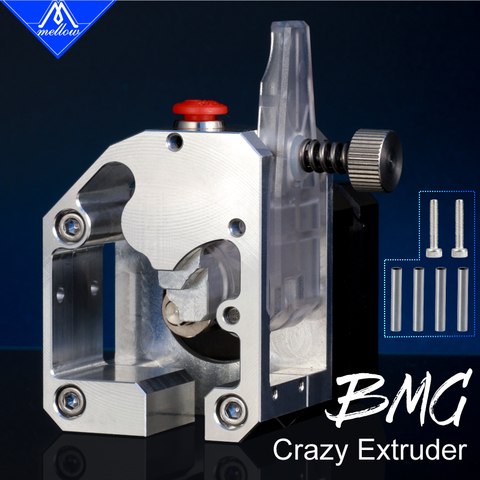 Mellow-extrusora de Doble accionamiento nf-bmg-crazy para impresora 3D Ender 3 5 PRO CR10S RPO, piezas de impresora de TPU cnc de corta distancia ► Foto 1/6