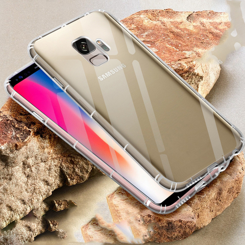 Funda de TPU suave para Samsung Galaxy S20 Ultra J7 Duo j8 Note 20 10 S10 S9 S8 Lite A51 A71 Plus, funda de silicona fina ► Foto 1/6