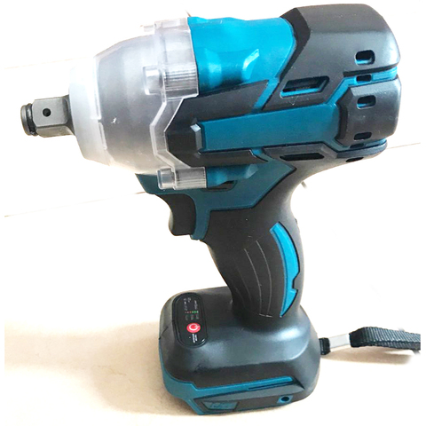 Llave de impacto inalámbrica de 18V, llave eléctrica sin escobillas, Torque de 588Nm recargable para batería Makita ► Foto 1/6