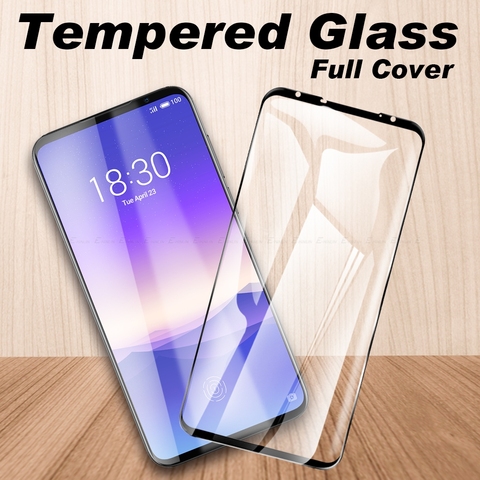 Protector de pantalla de vidrio Protector para Meizu 17 16T 16s Pro 16Xs 16 X 16th 15 Plus Lite vidrio templado película de vidrio de cubierta completa ► Foto 1/6