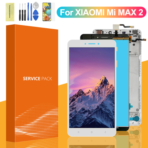 Pantalla LCD para XIAOMI Mi MAX 2, montaje de digitalizador con pantalla táctil de repuesto para Xiaomi Mi max2 ► Foto 1/6