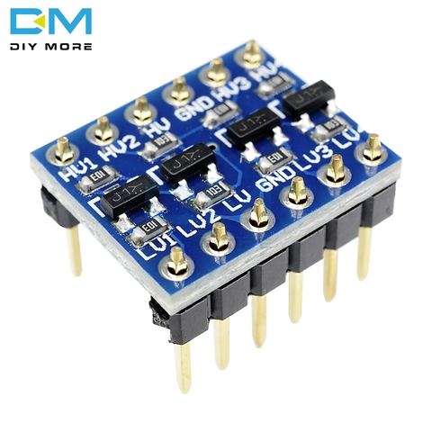 Módulo de placa direccional para Arduino, placa electrónica de circuito impreso con pines, 5V, 3,3 V, CC, ogic Convertidor de nivel, I2C ► Foto 1/6