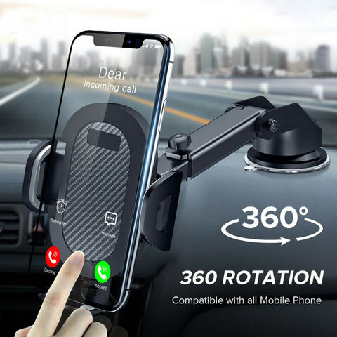 Soporte Universal para teléfono móvil de coche, accesorio con ventosa para teléfono inteligente, GPS, 360-4,7 pulgadas, 6,8 ° ► Foto 1/1