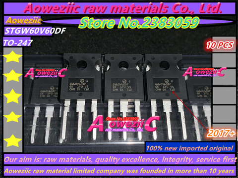 Aoweziic 2017 + 100% nuevo importado original origina-247 IGBT tubo 600V 60A máquina de soldadura para de propósito especial ► Foto 1/2