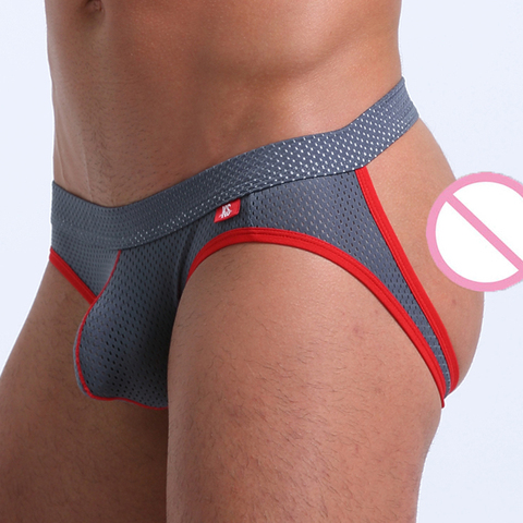 Ropa interior Sexy Gay para hombres, suspensorio transparente, tangas eróticos, Cueca, WJ ► Foto 1/6