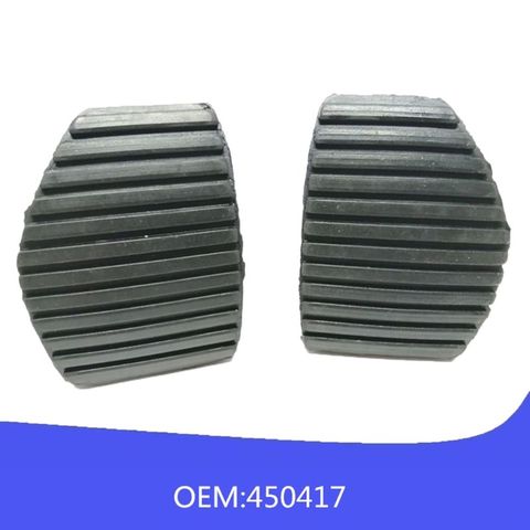 Cubierta de goma para embrague Freno de Pedal, para Peugeot Citroen 1007, 207, 208, 301, 307, 308, 508, C3, C4, C5, C6, C8, almohadilla de freno, 1 par ► Foto 1/5