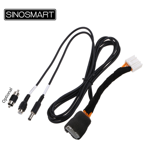 SINOSMART C12 Cable de conexión para Mazda 3 Sedan Axela cámara de inversión a OEM Monitor sin dañar el cableado del automóvil ► Foto 1/3