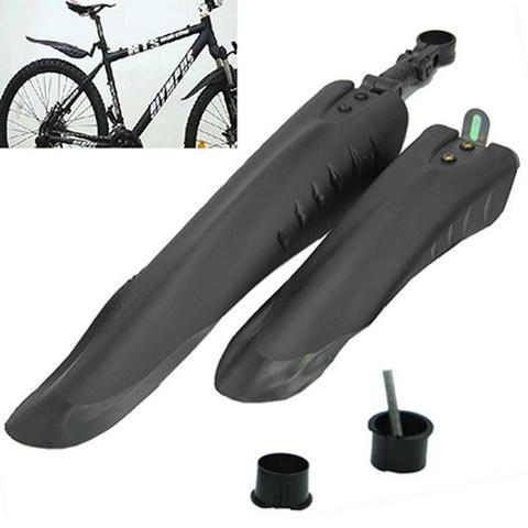 Guardabarros ajustables para bicicleta de montaña y carretera, guardabarros delantero y trasero, accesorios para bicicleta ► Foto 1/6