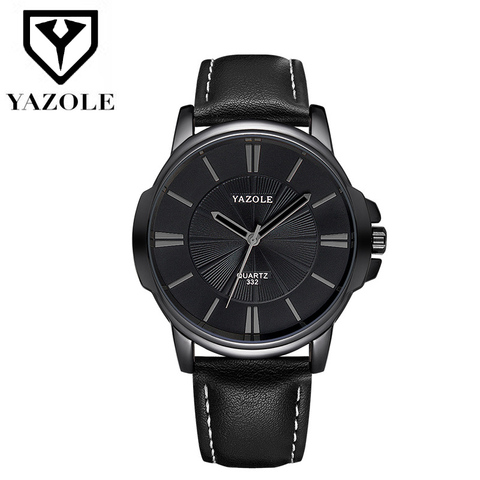 2022 reloj hombre reloj Yazole de cuarzo reloj de los hombres de la marca de lujo de famoso reloj de pulsera de cuarzo de negocios-reloj Masculino ► Foto 1/6