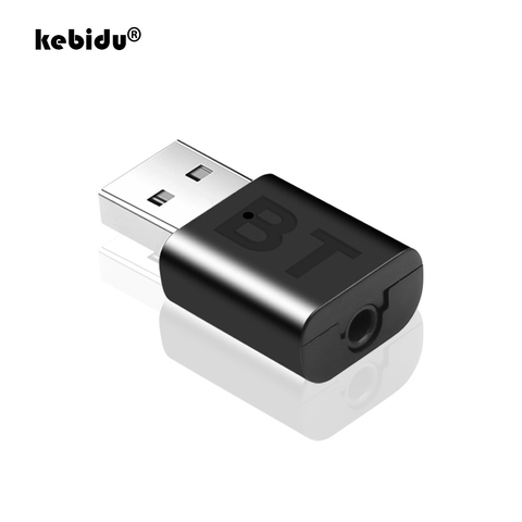 Adaptador de Audio con Bluetooth 4,0 para coche, Receptor inalámbrico de música, 3,5mm, AUX, USB, Mini, Bluetooth, ESTÉREO ► Foto 1/6