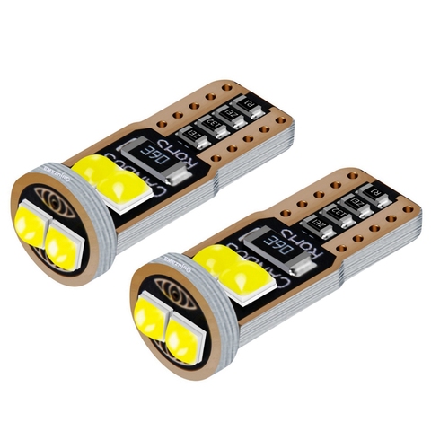 2 uds T10 W5W WY5W 2825 LED superbrillante Canbus sin Error lectura Interior del coche Domo luces luz de estacionamiento automático cuña trasera bombillas laterales ► Foto 1/6