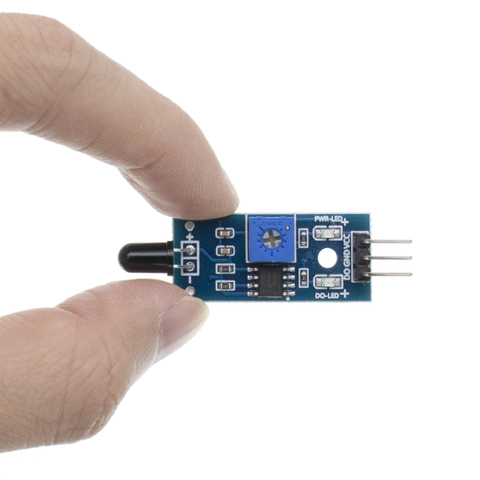 10 Uds IR Módulo Sensor de llama Detector de Smartsense para temperatura de detección adecuado ► Foto 1/6