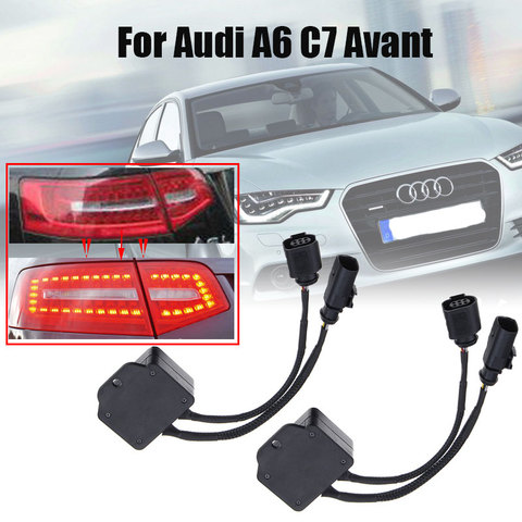 Semi dinámica intermitente indicador cola módulo de luz Controlador LED para luces traseras para Audi A6 C7 Avant 4G 2012-2014 ► Foto 1/5