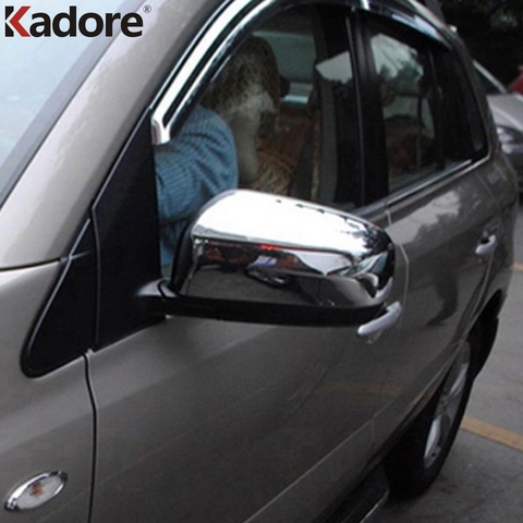 Cubierta para espejo retrovisor lateral para RENAULT KOLEOS 2008, 2009, 2010, 2011, ABS, cromado, accesorios de estilo de coche ► Foto 1/6