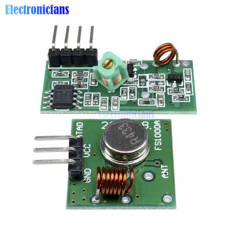 Módulo transmisor inalámbrico RF de 433Mhz, Kit de enlace, 5V, CC, para Arduino Raspberry Pi /ARM/MCU WL ► Foto 1/6