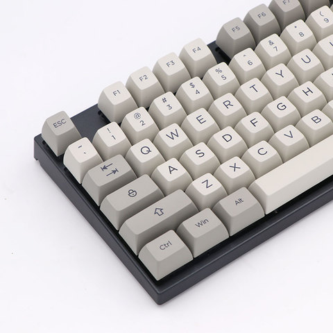 Keypro-Teclado mecánico con sublimación térmica, periférico Retro ibm SA, PBT, 149 teclas, para gh60, xd60, xd84, 87, 104, 660 ► Foto 1/6