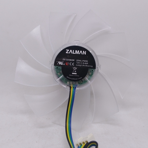 Nuevo ventilador de radiador de ordenador 12v 0.4AMP Z9XL-PWM ZE1225BSM ventilador de refrigeración para procesador de CPU ► Foto 1/4