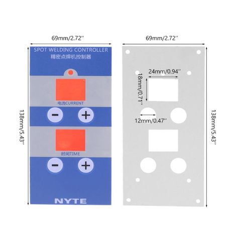 Película de Panel para soldadura por puntos Digital, controlador de tiempo y corriente, NY-D04 D05, 1 unidad ► Foto 1/6