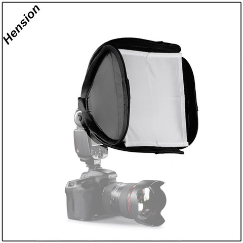 Mini difusor plegable Universal E23 de 23x23cm para Canon, Nikon, YongNuo, Godox, Pentax, Flash, Speedlite, 430EX, 580EX, 600EX ► Foto 1/6