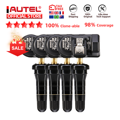 Autel MX-sensores 433 MHz 315 MHz, Sensor programador PAD de TPMS TS401 TS601, frecuencias dobles 2 en 1, sensores Autel para análisis de neumáticos ► Foto 1/6