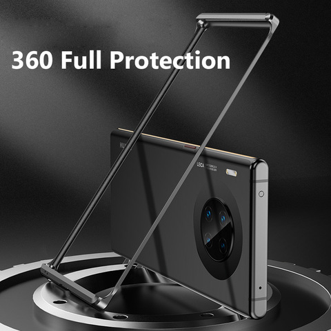 Funda de teléfono de aluminio a prueba de golpes, carcasa de Metal para Huawei Mate 30 Pro Mate 20 Pro P40 Pro P30 Pro P20 Pro ► Foto 1/6