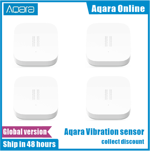 Aqara-sensor de vibración, sensor de choque, sensor de sueño, alarma de valor, control de vibración, funciona con mi aplicación para hogares ► Foto 1/6