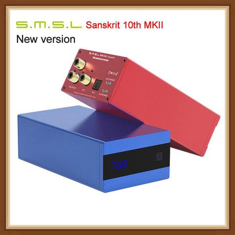 SMSL-decodificador USB/óptico/Coaxial/XMOS de entrada, Sanskrit 10 MKII AK4493EQ, 32 bits/384kHz, DAC nativa DSD256 ► Foto 1/6